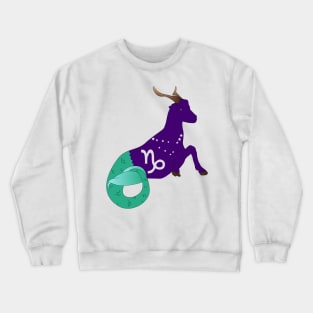 Capricorn 2 (Royal Purple) Crewneck Sweatshirt